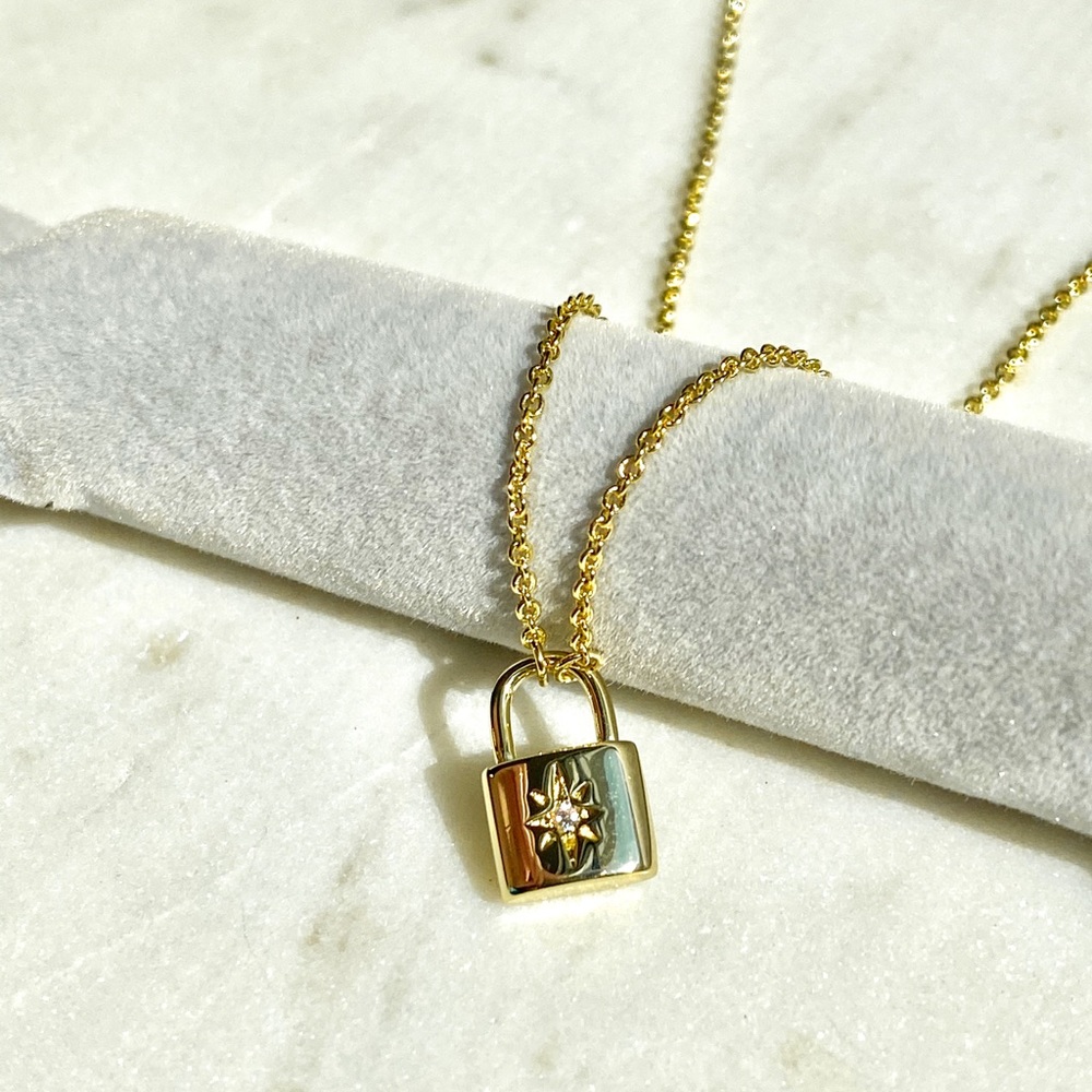 Lock Necklace - Picture 4 of 6